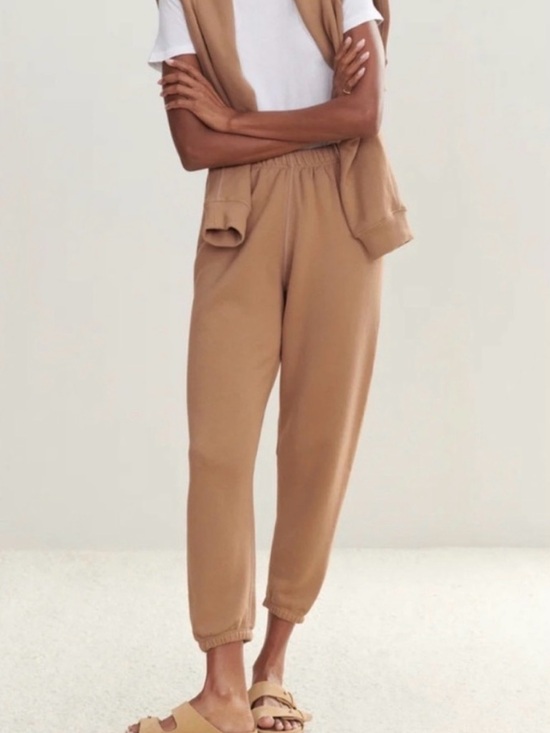 Jenni Kayne Pants - Jenni Kayne Camel Drawstring Joggers